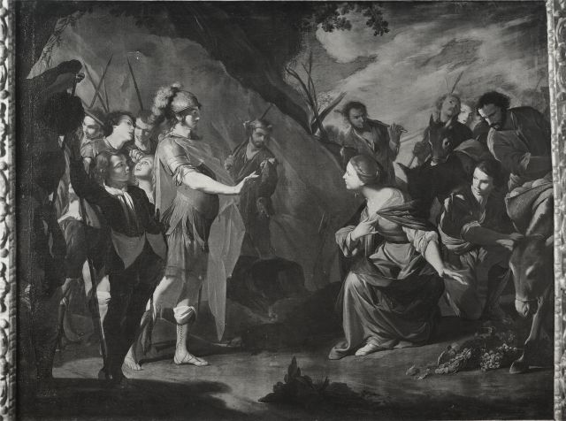 Caldarazzo — Cavallino Bernardo - sec. XVII - Incontro di David e Abigail — insieme